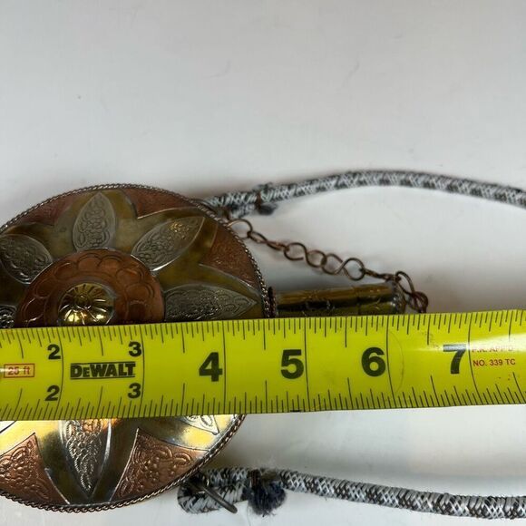 VTG Moroccan Islamic Cantinplora Water Snuffs Bottle Powder Flask Copper Brass - Picture 13 of 13